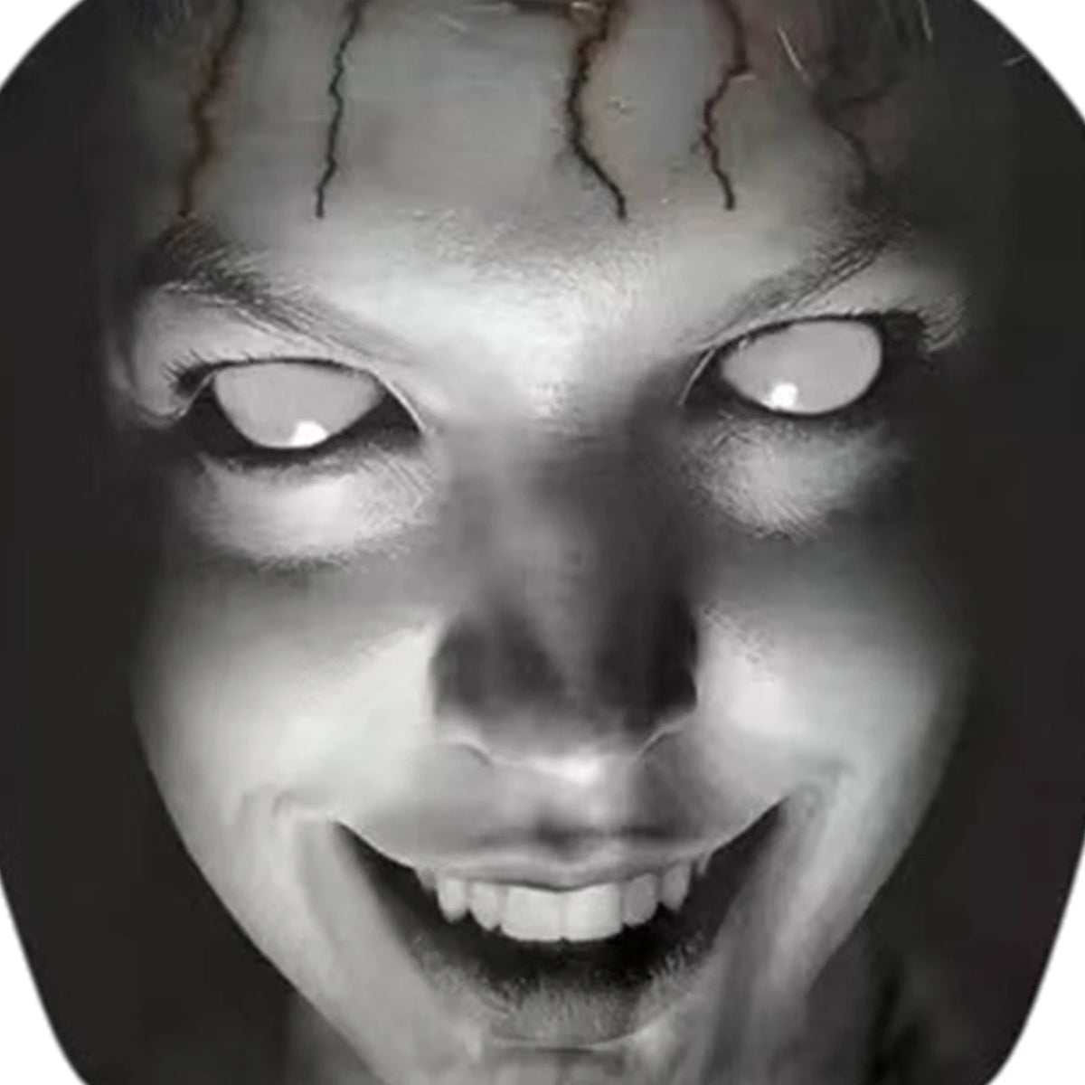 Horror Face Car Headrest Covers | Elastic Stretch 2 Pack Car Headrest Cover Nixie