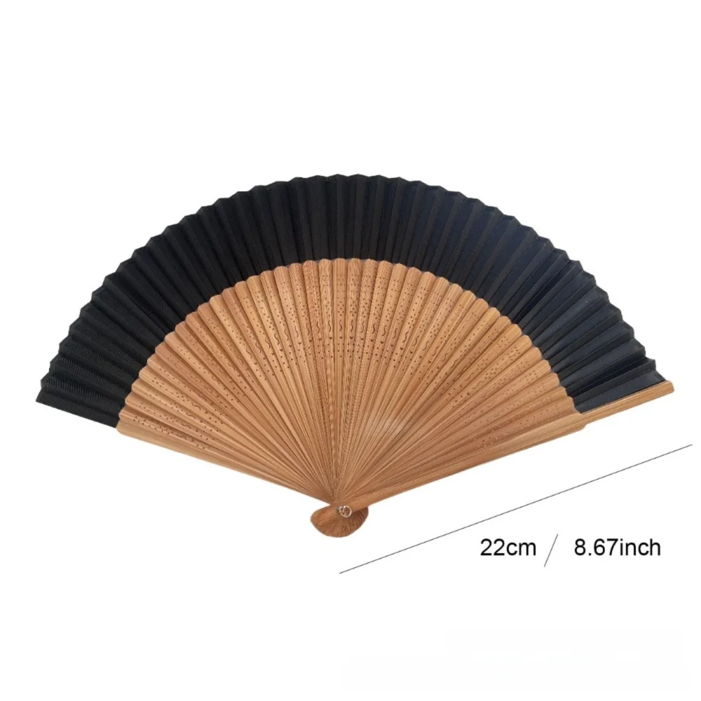 Chinese Bamboo Folding Fan – Elegant Portable Dance & Decor Fan Decorative Folding Fan Nixie