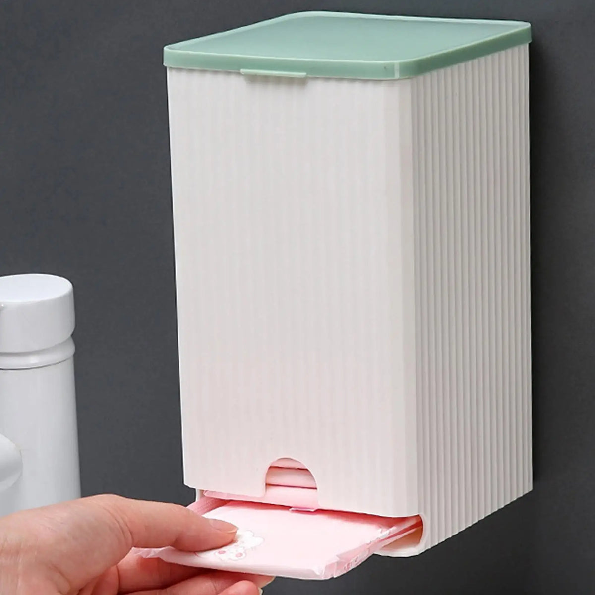 Wall Mounted Bathroom Organizer – Sanitary Napkin Storage Box Bathroom Wall Organizer Nixie