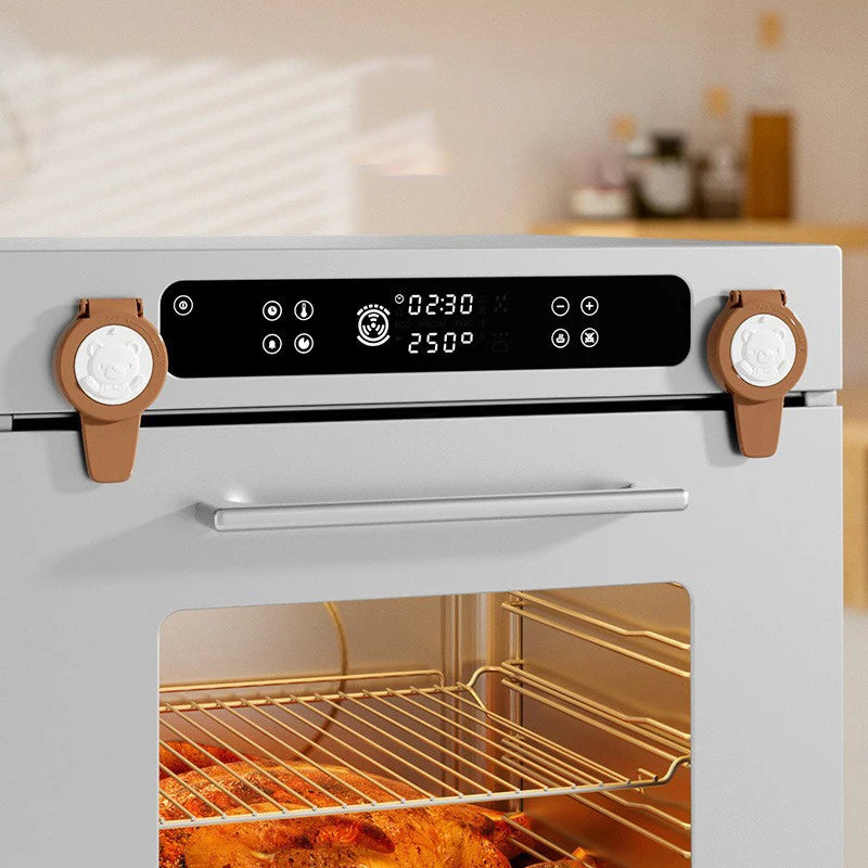 Child Safety Oven Door Lock – No-Drill Kitchen Cabinet Lock Child Safety Lock Nixie