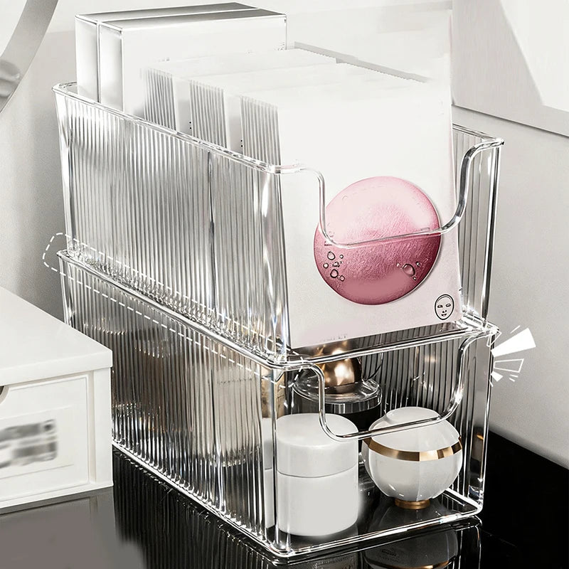 Cosmetic Storage Box – Face Mask, Skincare & Perfume Organizer Cosmetic Storage Box Nixie
