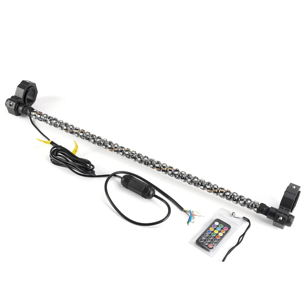 UTV 30" RGB LED Chase Light Bar – Brake & Turn Signal, IP67 UTV LED Light Bar Nixie 1PC