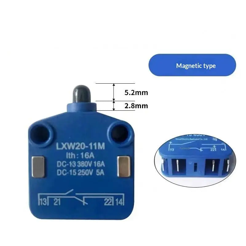 LXW20-11/M Micro Limit Switch 16A 1NO 1NC Silver Contact Micro Limit Switch Nixie A3