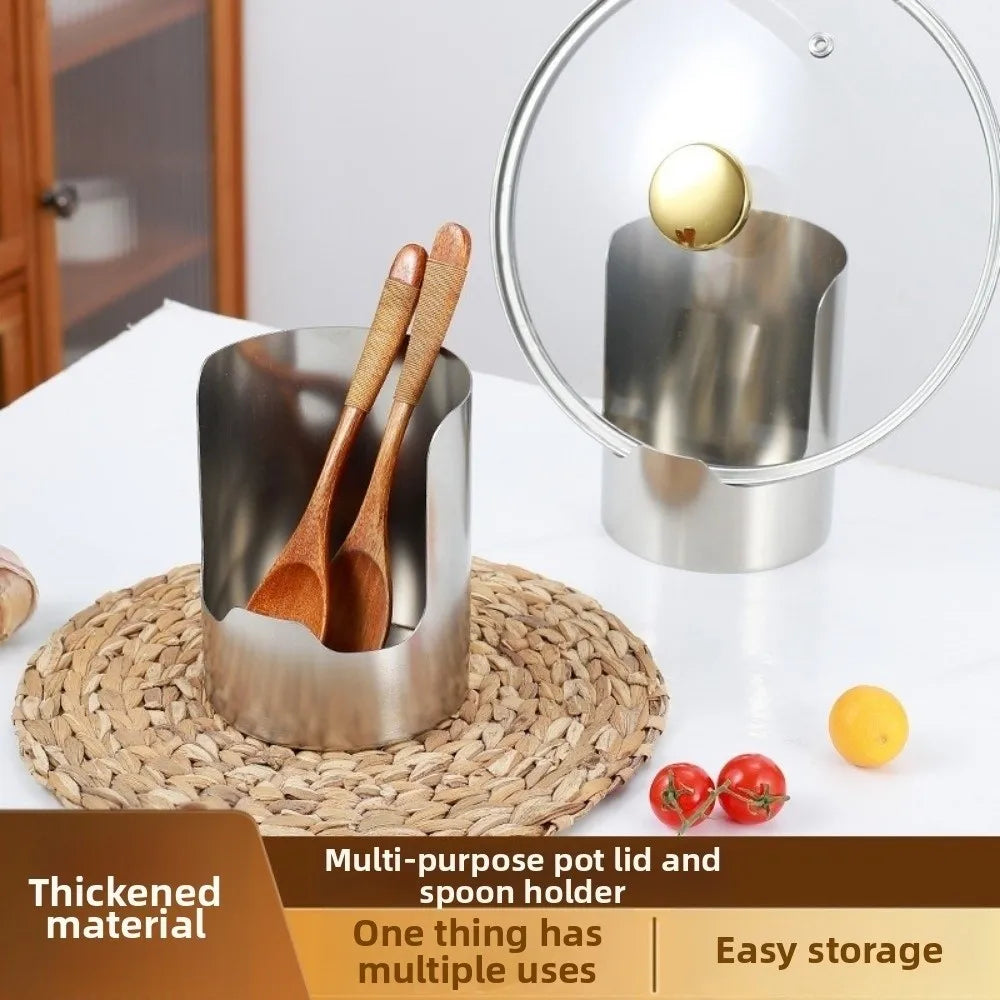 Stainless Steel Utensil Holder – Spoon & Spatula Rack Utensil Holder Nixie