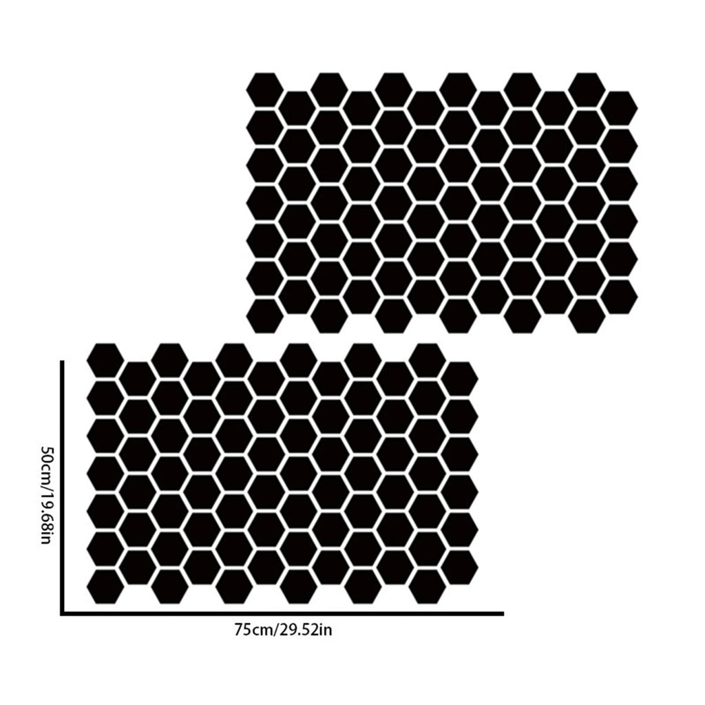 Honeycomb Vinyl Window Sticker – Car, Bike & Motorcycle Decal Vinyl Window Decal Nixie