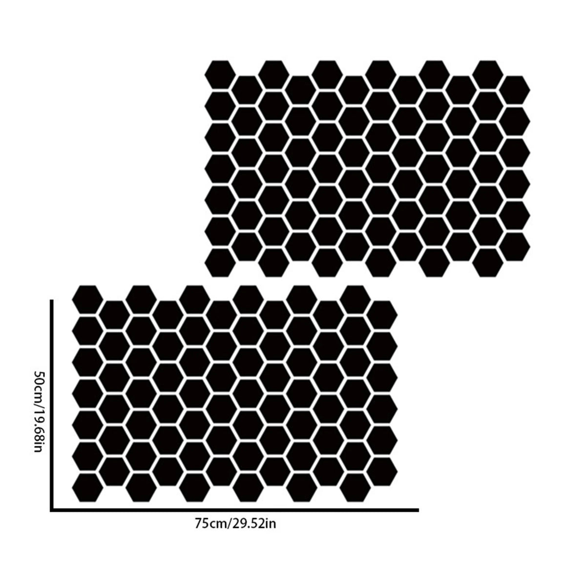 Honeycomb Vinyl Window Sticker – Car, Bike & Motorcycle Decal Vinyl Window Decal Nixie
