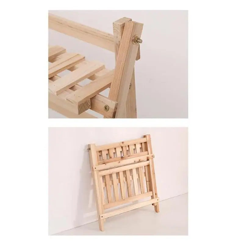 2-Tier Wooden Desktop Storage Rack & Book Organizer Shelf Desktop Storage Shelf Nixie