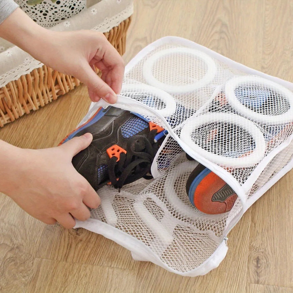 Mesh Laundry Bag for Shoes, Bras & Underwear | Drying Organizer
