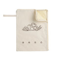Reusable Beeswax Bread Bags – Double Cotton L-Zipper Beeswax Bread Bag Nixie Beige