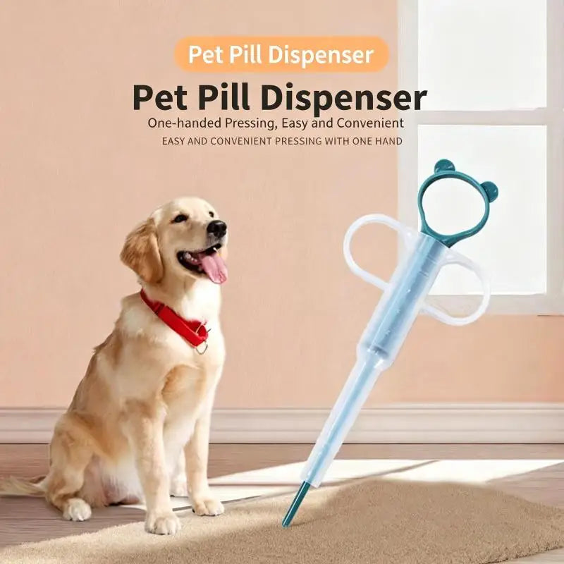 Pet Pill Dispenser Soft Silicone Tip – Cat & Dog Medicine Tool Pet Pill Dispenser Nixie