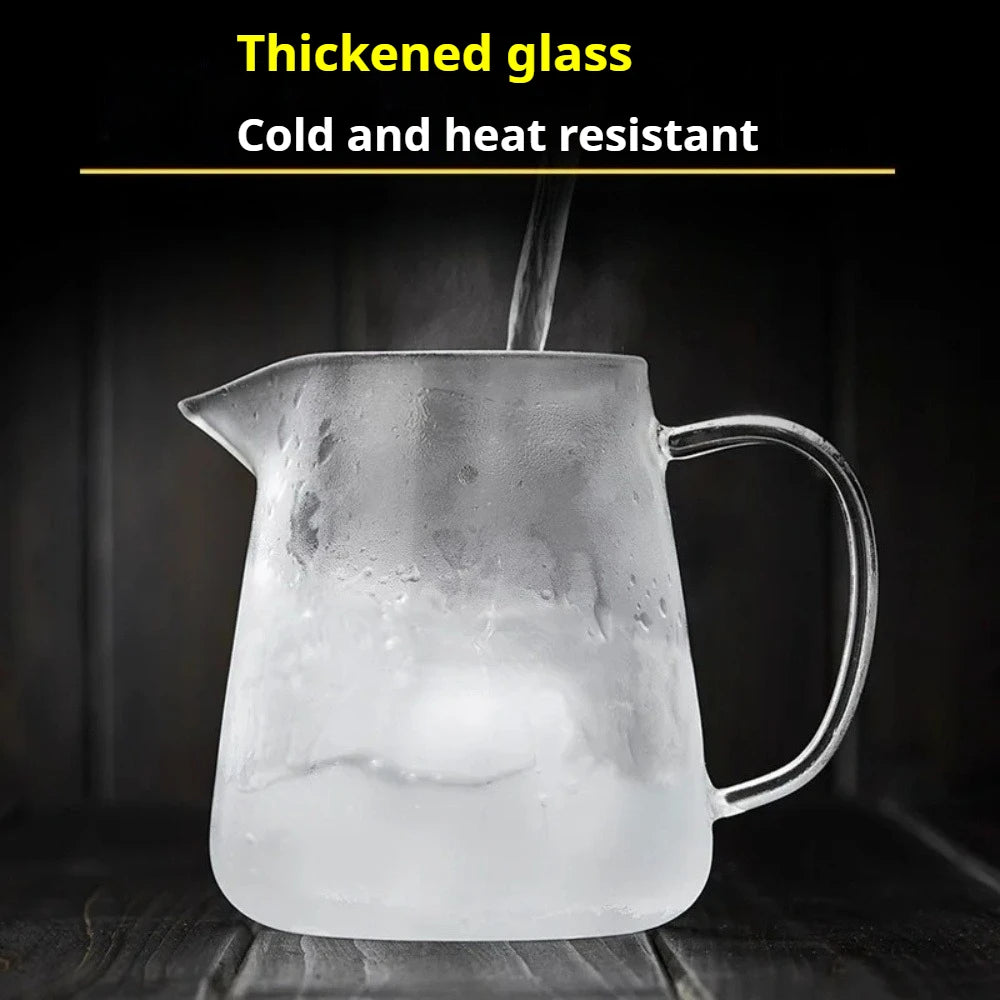 Glass Teapot with Stainless Steel Infuser – Loose Leaf & Blooming Glass Teapot Nixie