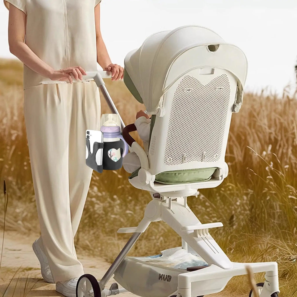 Adjustable Baby Stroller Cup Holder – Pram & Walker Accessory Stroller Cup Holder Nixie