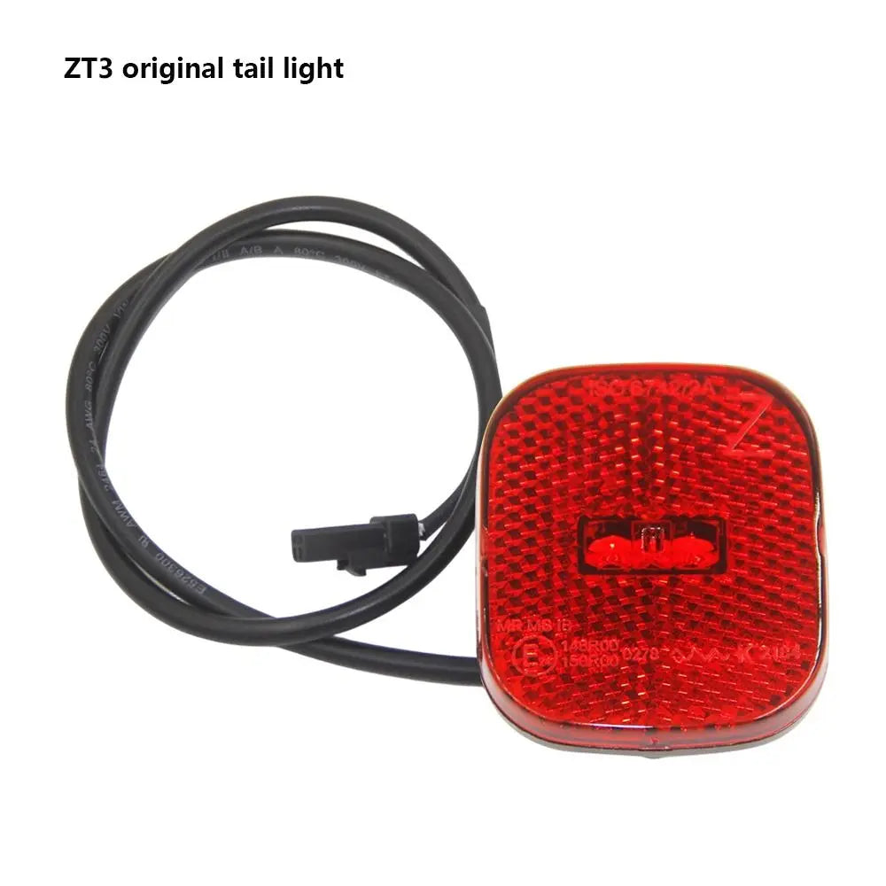 Electric Scooter LED Brake Tail Light – Universal Rear Mudguard