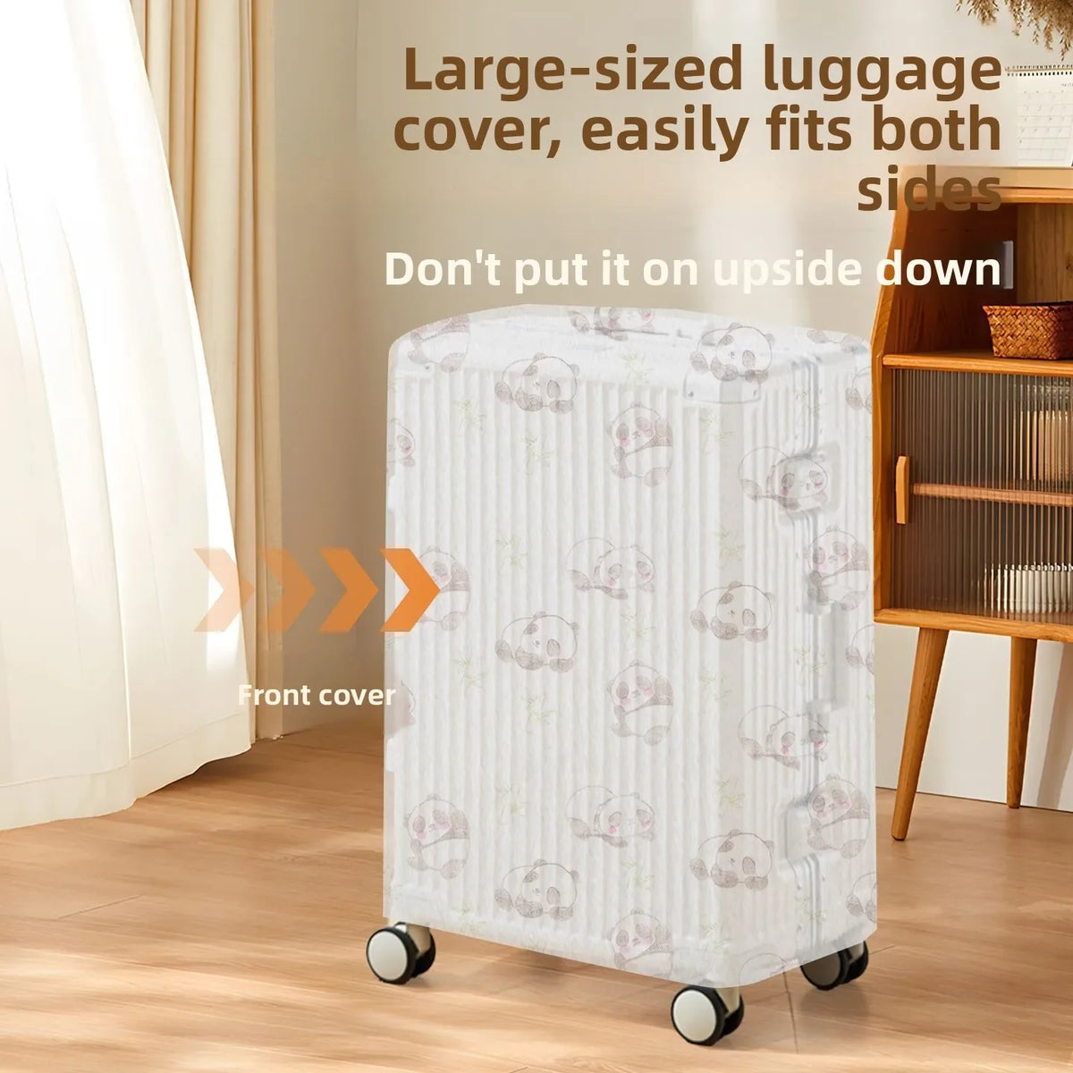 Disposable Non-Woven Luggage Dust Cover & Travel Rain Cover Luggage Cover Nixie