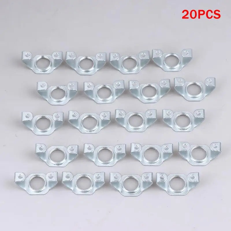 Ceramic Lamp Base Holder E27 GU10 E14 M10 Support Bracket 20pcs