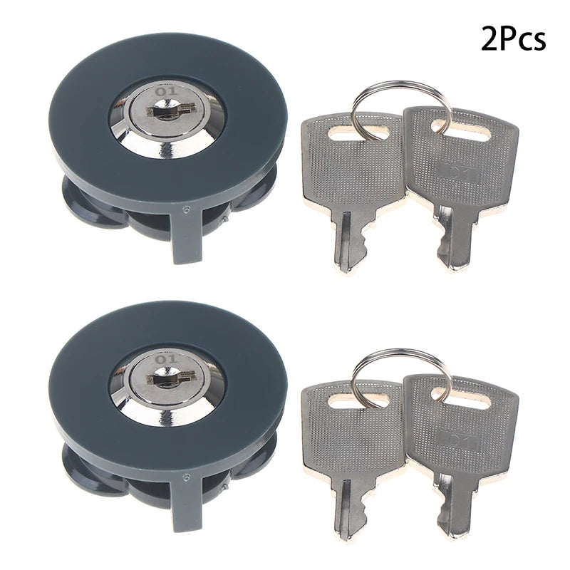 Child Safety Socket Lock with Key – Zinc-Alloy Outlet Lock Safety Socket Lock Nixie 2SET