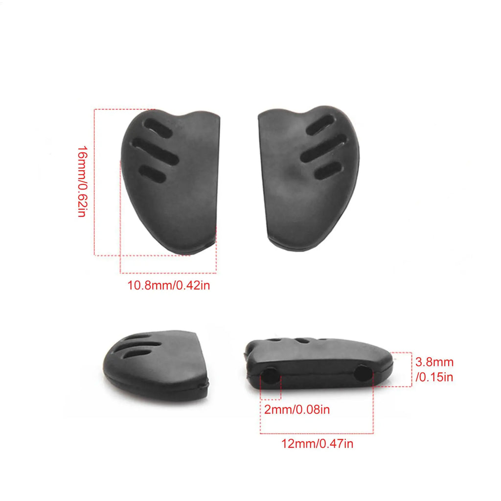 Sport Sunglasses Nose Pads – Soft Rubber Cycling Nose Pieces Eyeglass Nose Pads Nixie