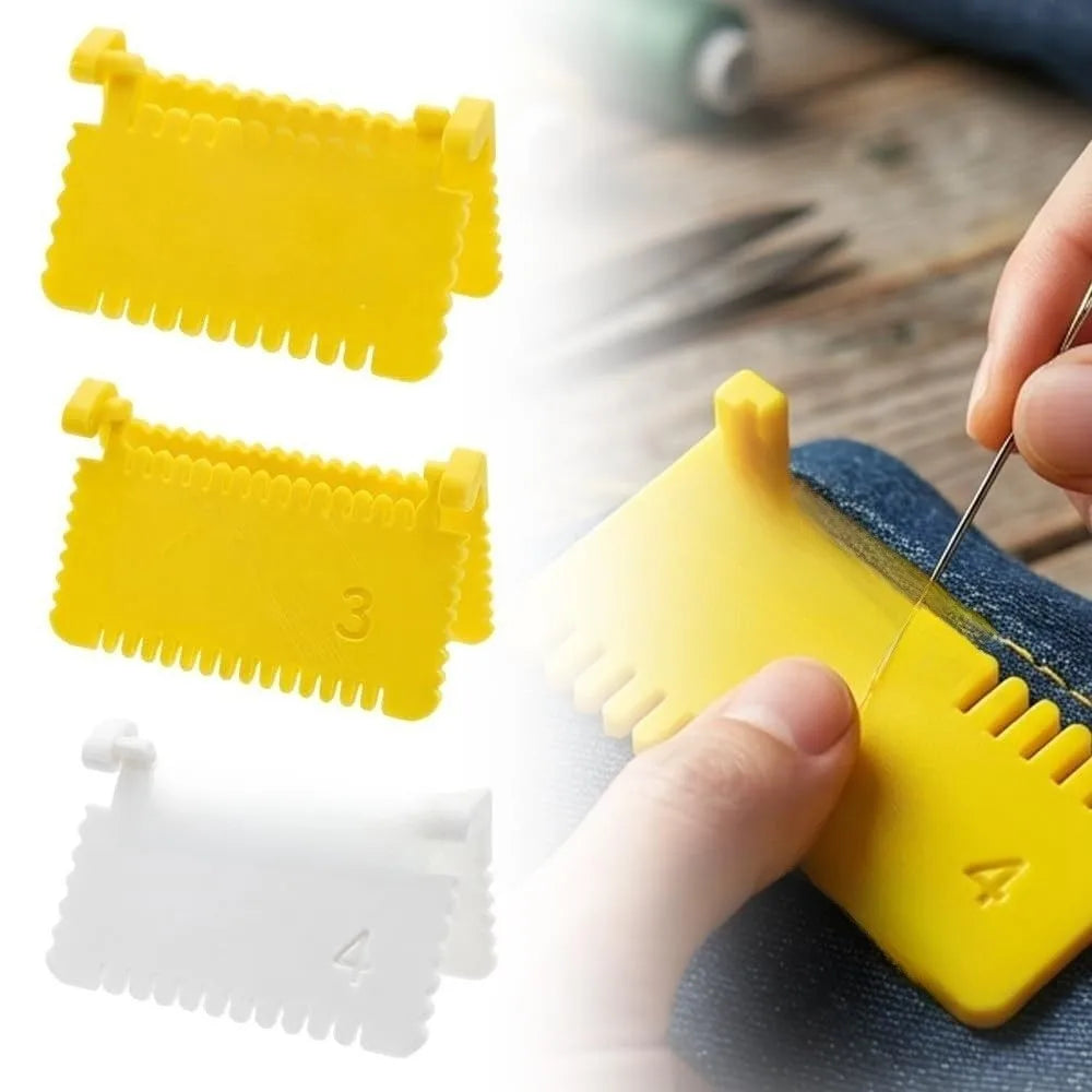 Clip-On Sewing Gauge | Quilting & Edge Stitch Guide Tool Sewing Guide Tool Nixie
