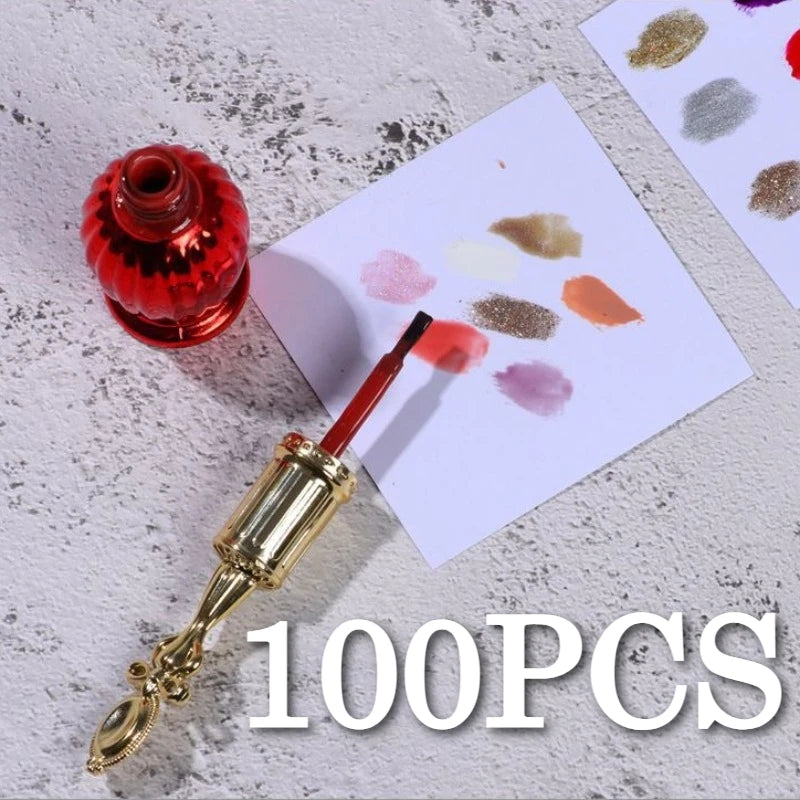100-Sheet Nail Art Palette Paper – Waterproof Mixing Pad 3x3" Nail Art Palette Nixie