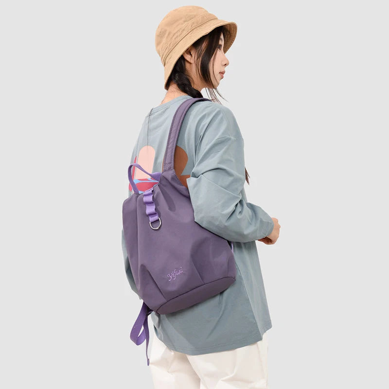 Women's Lightweight Oxford Vest Backpack – Water-Resistant Vest Backpack Nixie