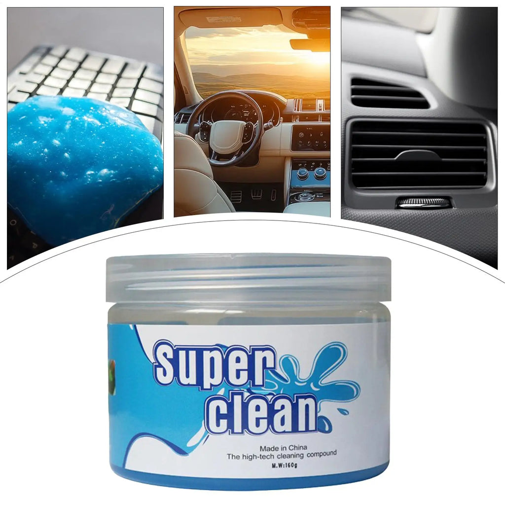 Car Dust Cleaning Gel – 160g Rubber Mud for Vents & Dashboard Car Cleaning Gel Nixie Default Title