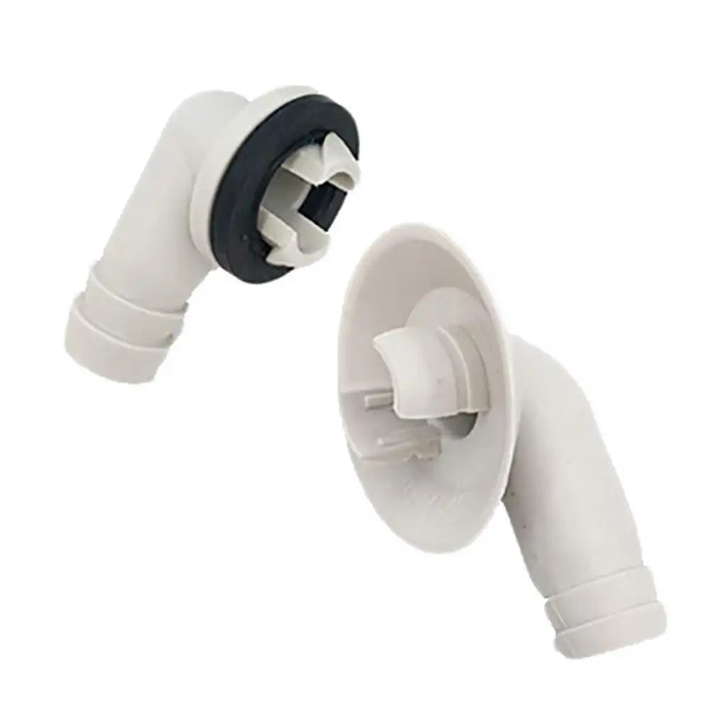 1.8 Inch AC Drain Hose Connector with Rubber Seal Ring AC Drain Connector Nixie