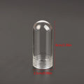 G9 Threaded Neck Glass Lamp Shade – Frosted & Clear Cover Glass Lamp Shade Nixie Clear 25x60mm