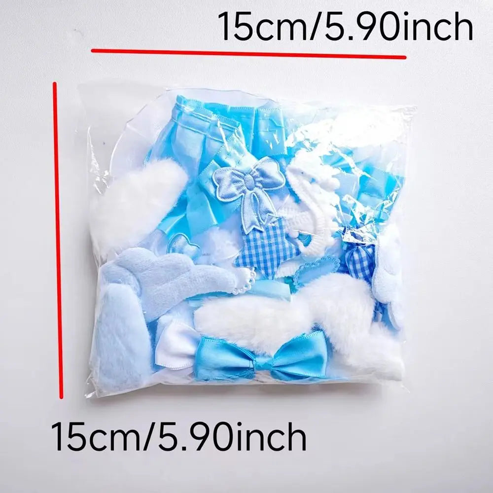 40Pcs DIY Handmade Ear Bag Craft Material Pack – Colorful Set