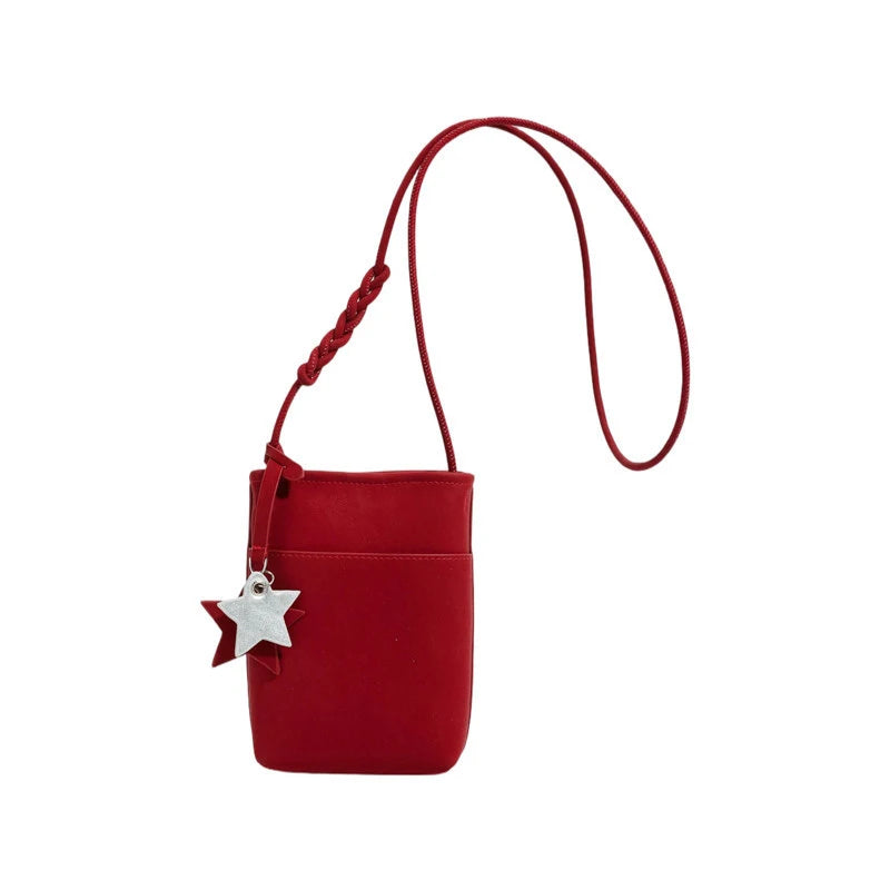 Korean Mini Crossbody Bucket Bag – Trendy Phone Bag Mini Crossbody Bag Nixie