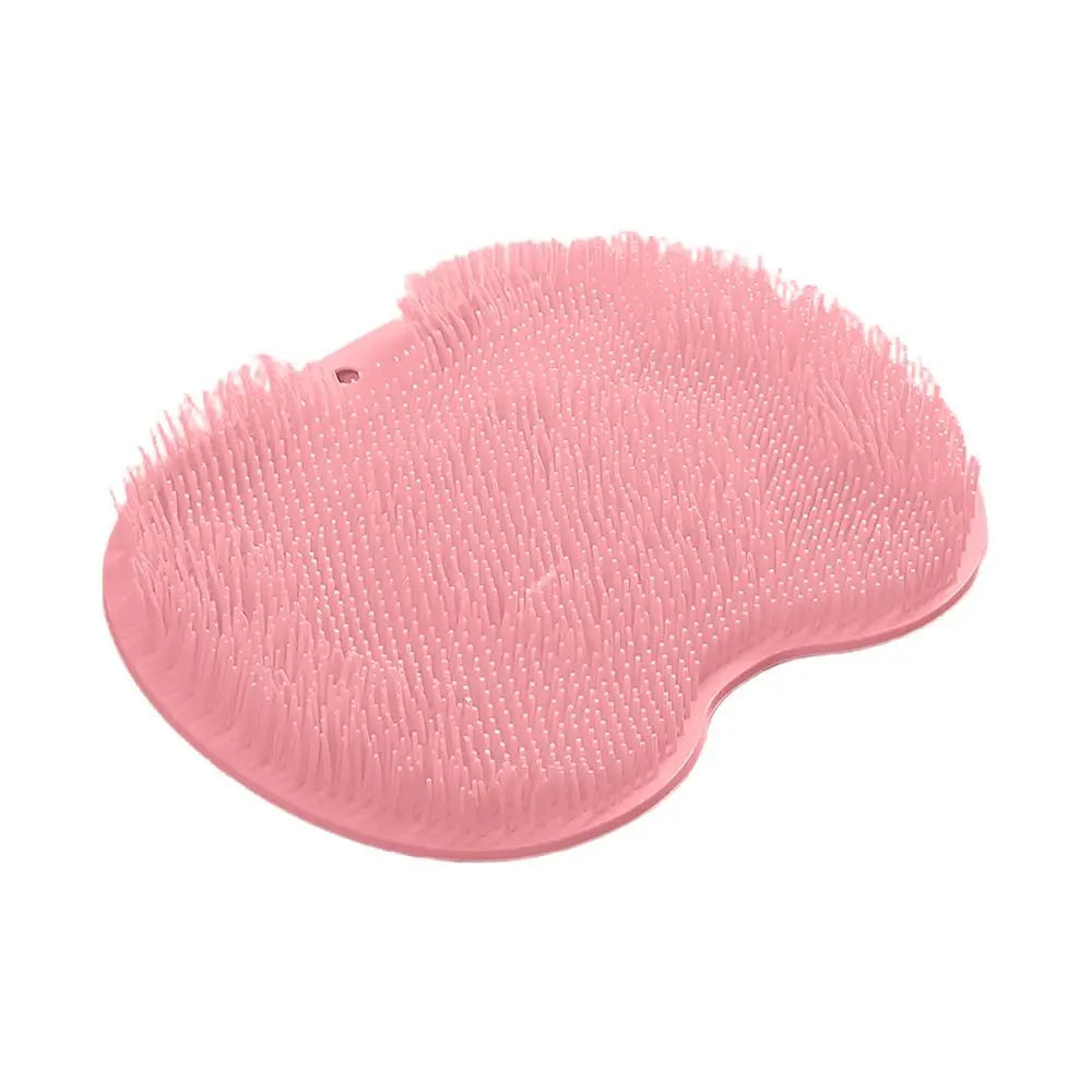 Silicone Shower Foot Scrubber Mat – Exfoliating Massage Brush