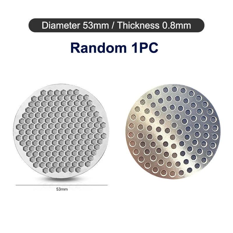 Espresso Puck Screen Filter 51mm 53mm 58.5mm | Reusable Steel Espresso Puck Screen Nixie A2