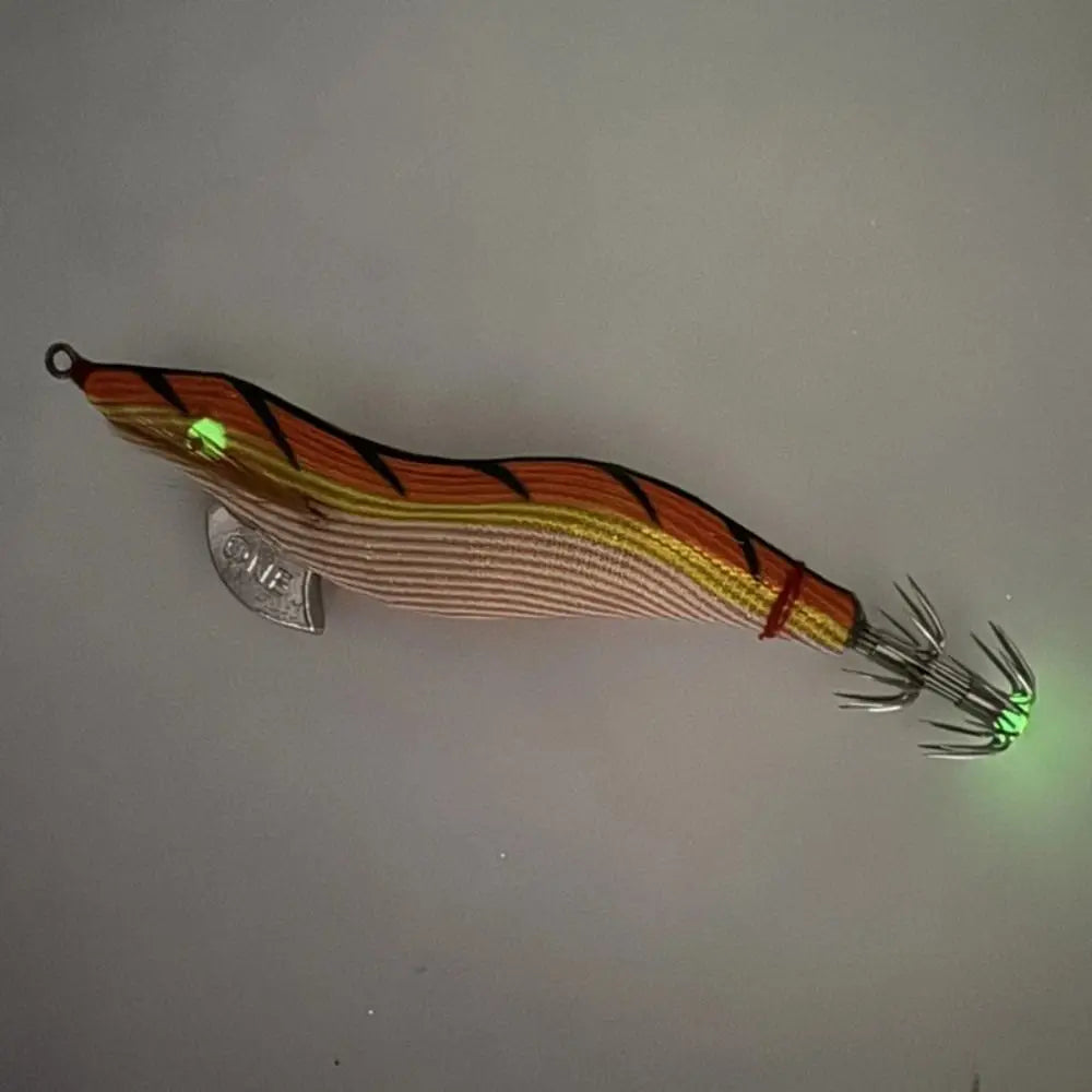 UV Luminous Wood Shrimp Jig Lure 3.0 – Squid & Octopus Squid Jig Lure Nixie