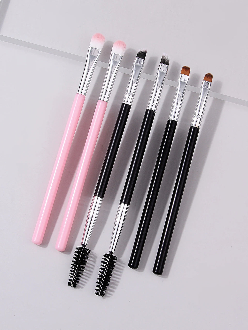6-Piece Soft Synthetic Makeup Brush Kit – Foundation & Blush Makeup Brush Set Nixie
