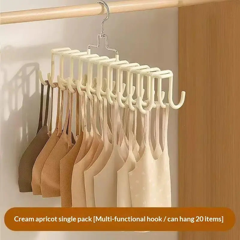 20-Hook Space-Saving Multi Hanger | Wardrobe Organizer Multi-Hook Wardrobe Hanger Nixie A1