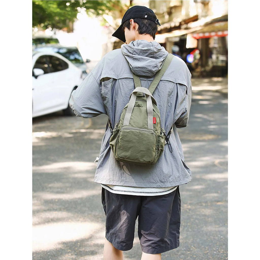Japanese Lightweight Nylon Backpack – Travel & School Bag Nylon Backpack Nixie