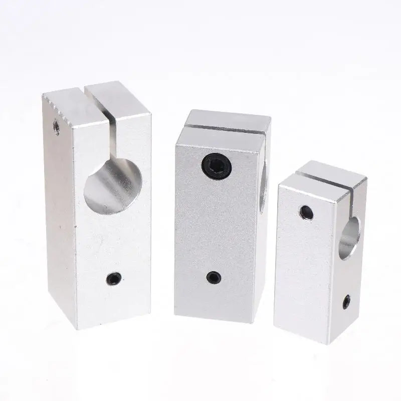 T-Type Optical Axis Cross Block Aluminum Shaft Clamp Connector