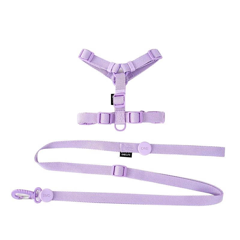 Adjustable Dog Harness Collar Leash Set – Reflective Small Pets Dog Harness Set Nixie