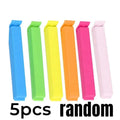 5-Pack Food Bag Sealing Clips – Airtight Plastic Bag Clamps Food Bag Clips Nixie 5pcs random