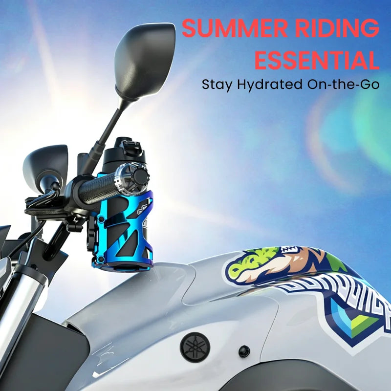 Bike & Motorcycle Handlebar Water Bottle Cage – ABS MTB Road Bike Bottle Cage Nixie
