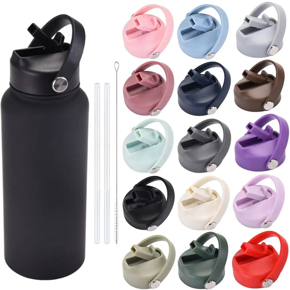 BPA-Free Wide Mouth Bottle Replacement Lid with Spout & Handle Bottle Replacement Lid Nixie