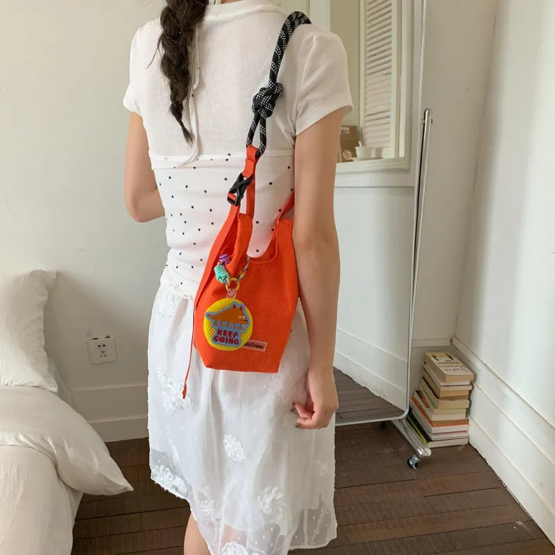 Women's Mesh Crossbody Phone Bag – Lightweight Summer Mini Bag Crossbody Mini Bag Nixie