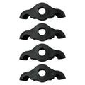 Indoor Cycling Trainer Foot Pads – Anti-Slip Shock Absorbing Cycling Trainer Pads Nixie 4Pcs