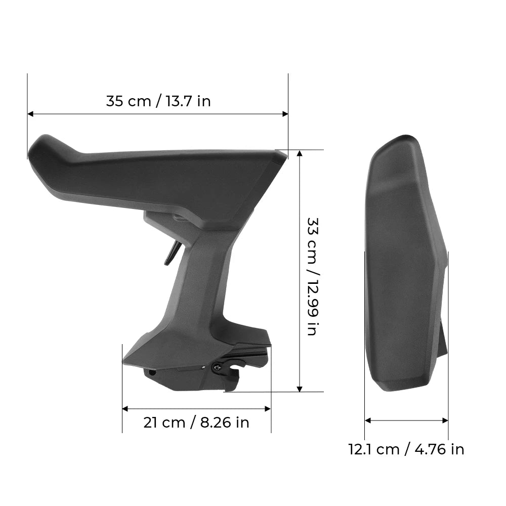 Can-Am Spyder RT Rear Passenger Armrest Kit 219401181 2020-2025 Passenger Armrest Kit Nixie