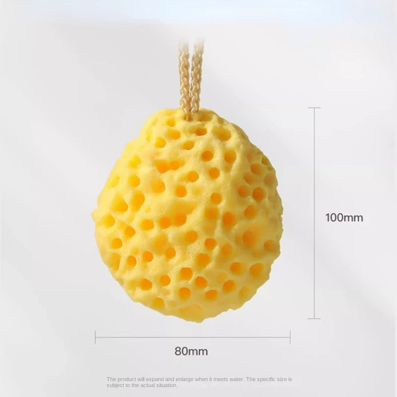 Soft Mesh Exfoliating Shower Sponge Ball – Baby & Body Scrub