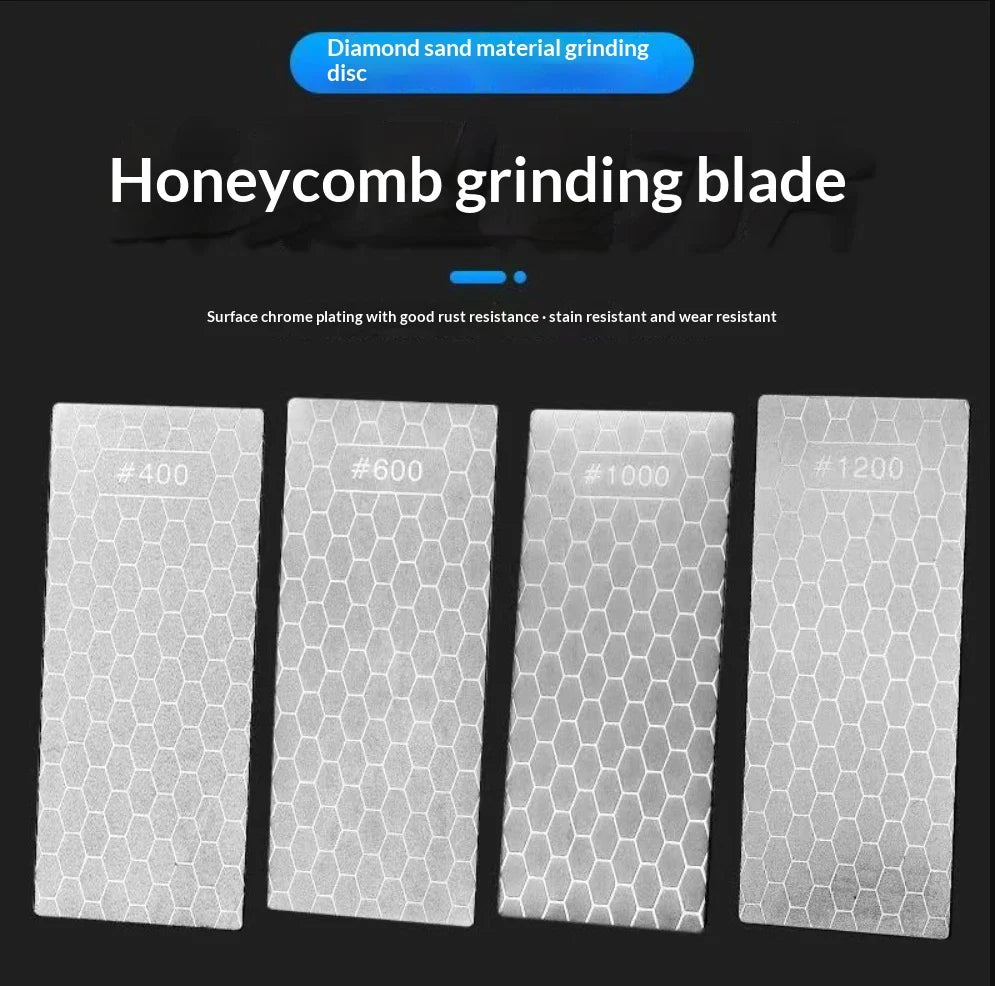 Diamond Sharpening Stone Honeycomb Multi-Grit Knife Sharpener Diamond Sharpening Stone Nixie