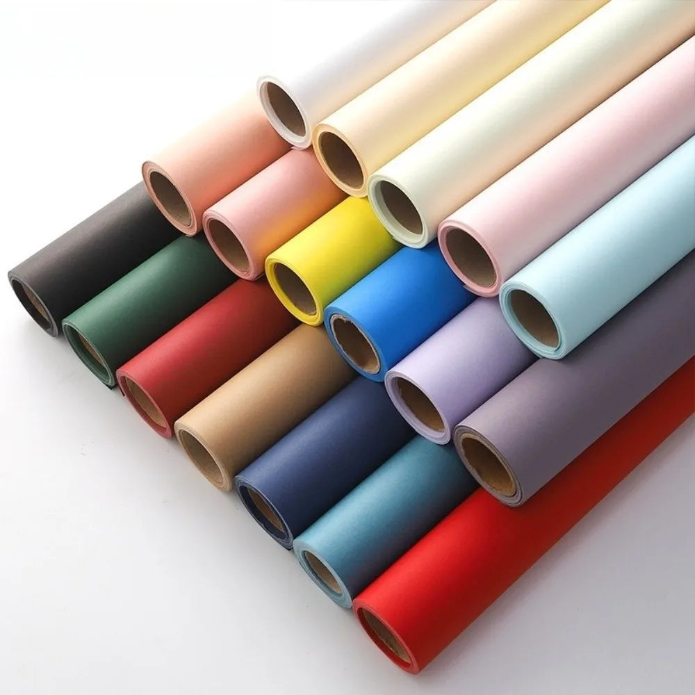Waterproof Matte Flower Wrapping Paper Roll 57cm×10m | Bouquet Wrap Gift Wrapping Paper Nixie