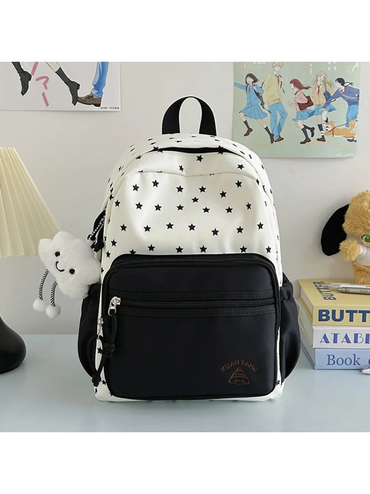 Girls' Lightweight Mini Backpack – Stylish School Daypack