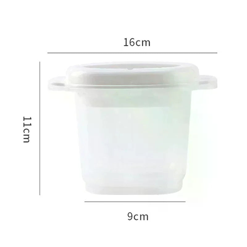 Microwave Rice Cooker Steamer Bento Lunch Box 900ml PP