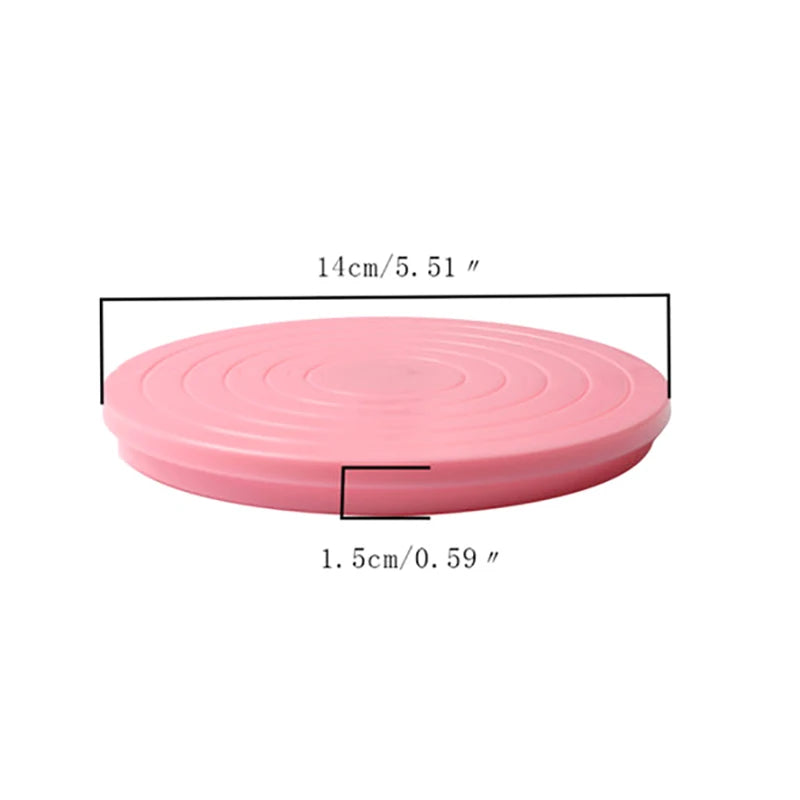 Mini Fondant Cake Turntable Rotating Anti-Skid Stand | Nixie Cake Decorating Stand Nixie