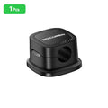 ROCOREN Magnetic Cable Organizer – Self-Adhesive Wire Clips Cable Management Clip Nixie Black 1PC